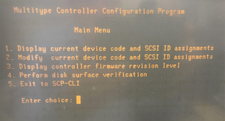 DG Inferno SCSI-II-Boot