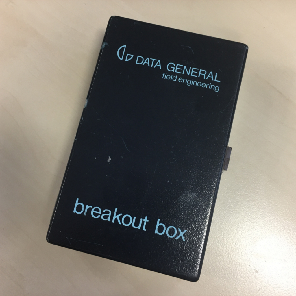 Data General Breakout Box Field Engineering